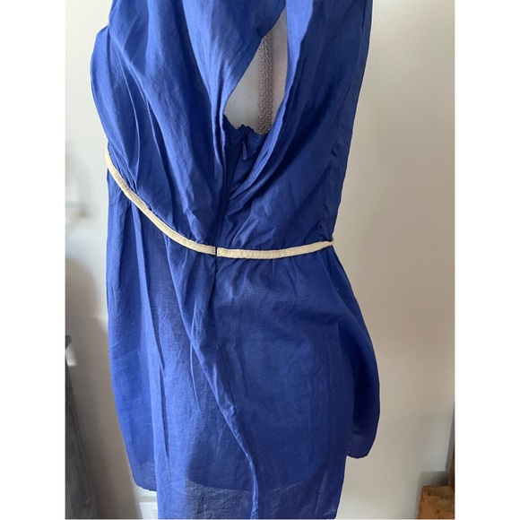 Blue and beaded blouse - Picture 3 of 5